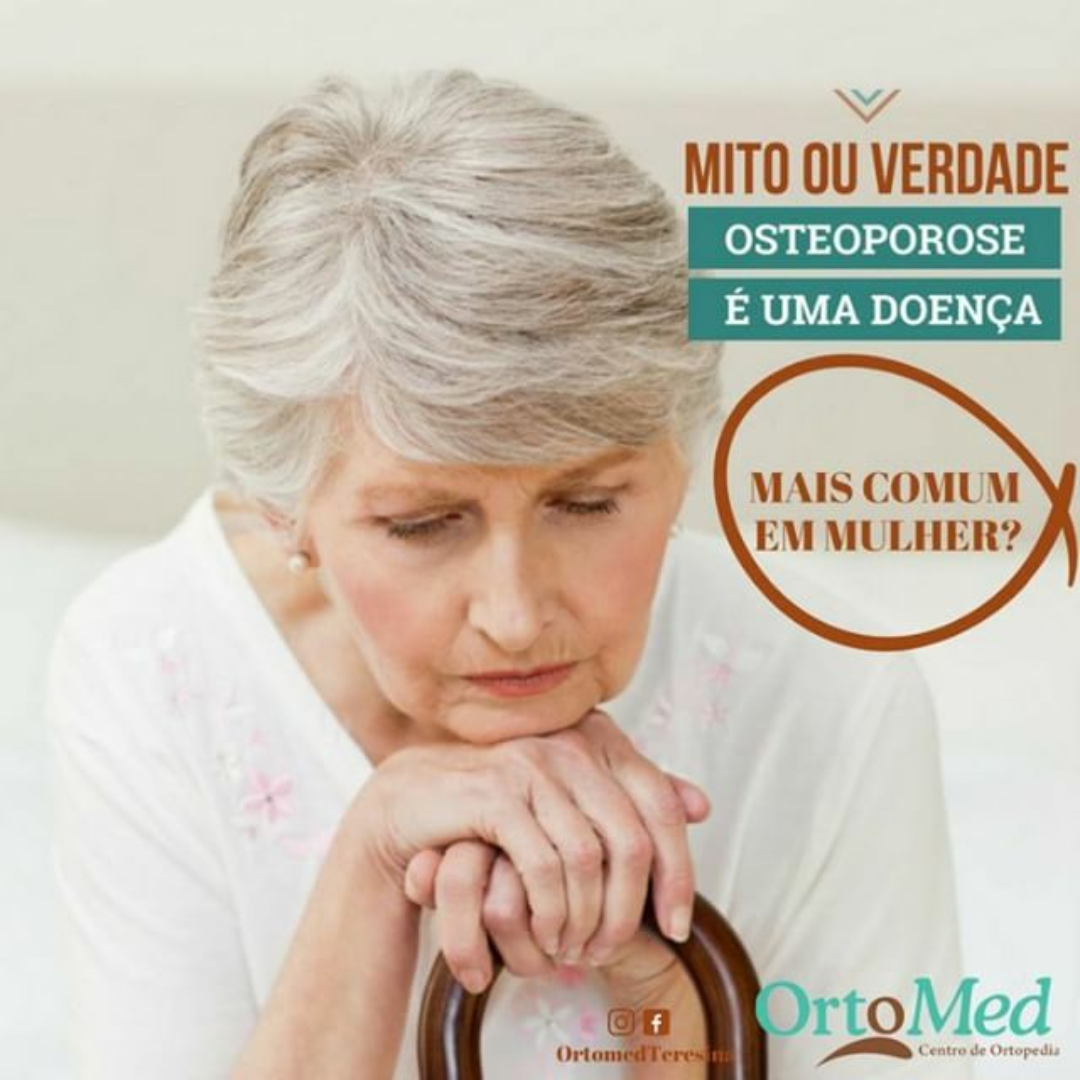 Veja a relação entre a osteoporose e o gênero