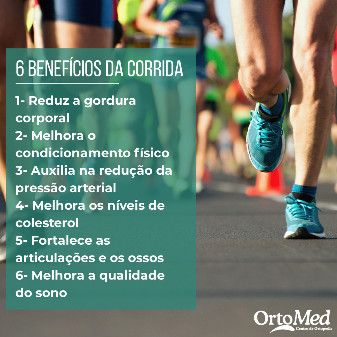 Correr é uma excelente atividade física; veja porquê