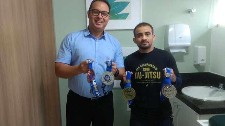 Ortomed apoia atleta em evento internacional de Jiu-Jitsu