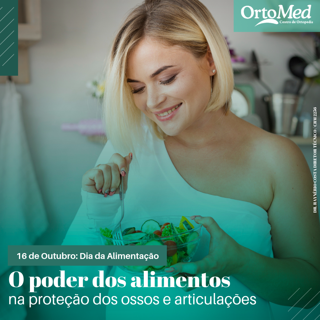 No Dia da Alimentação, saiba como ela pode ajudar ossos e articulações 